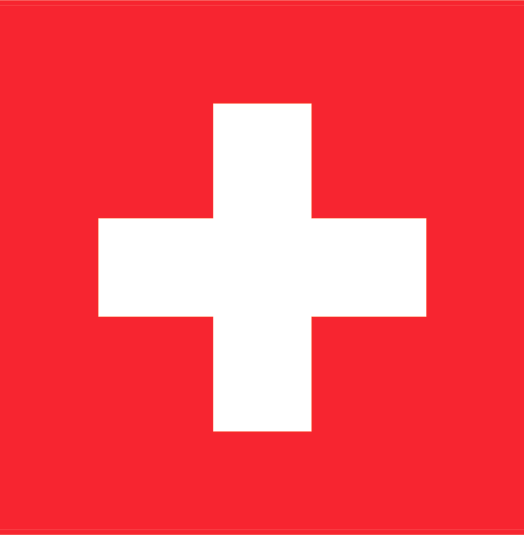 12 x 12 cm Tischfahne Schweiz Kanton Basel-Land Tischflagge